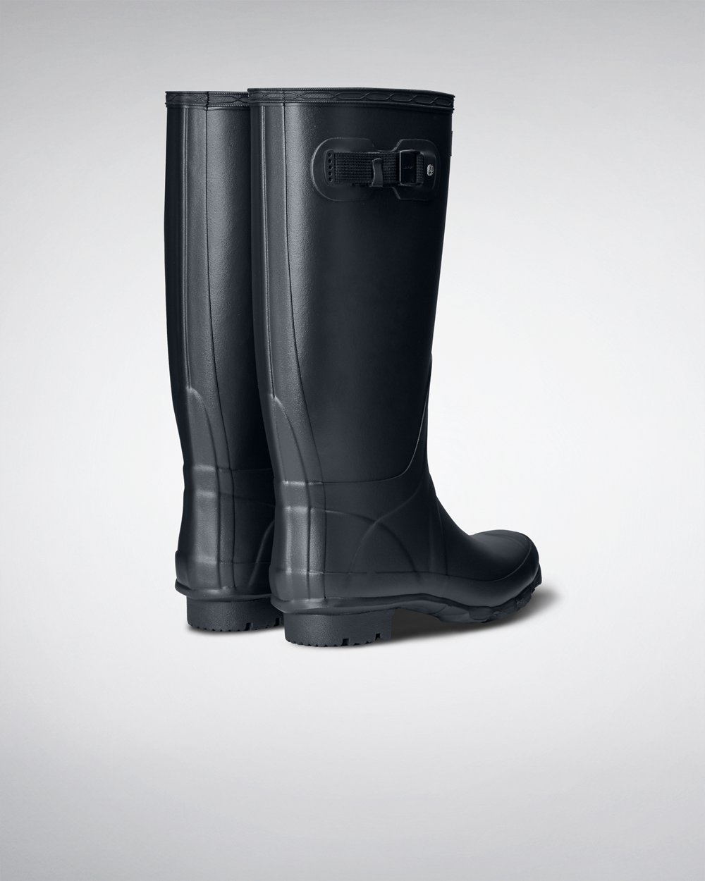 Women Hunter Huntress Leg | Wide Fit Rain Boots Navy | NZ-37964-ZEPJ